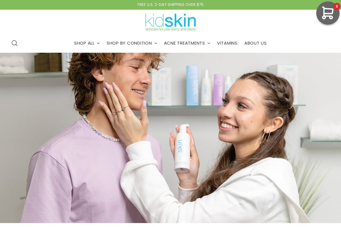 Kid Skin homepage