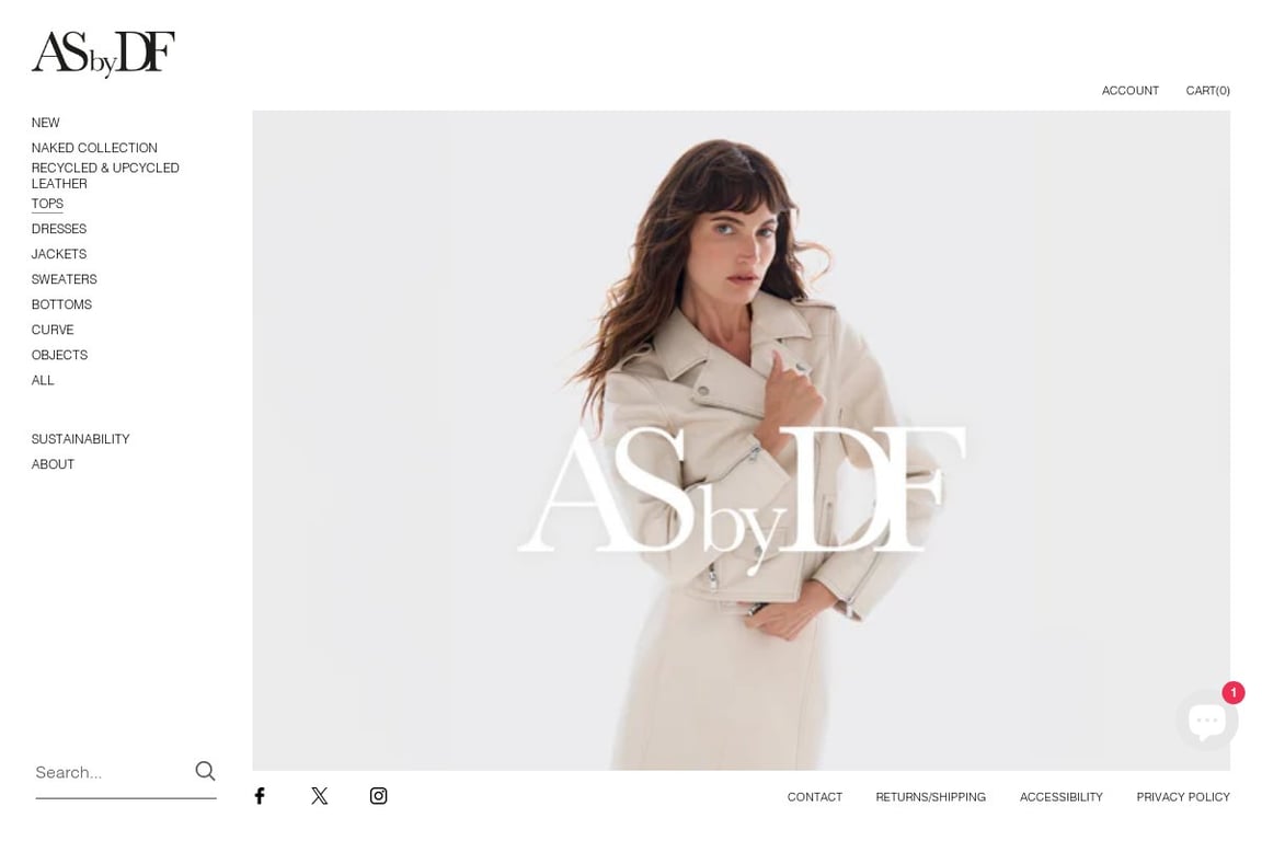 AS by DF homepage
