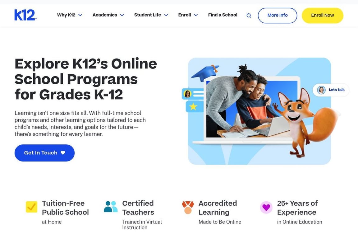 K12 homepage