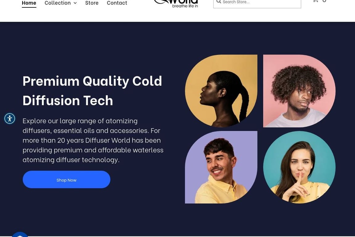 Diffuser World homepage