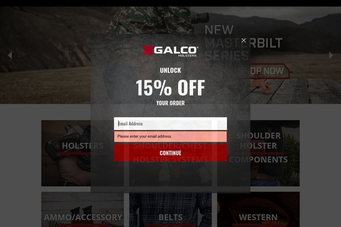 Galco Gunleather homepage