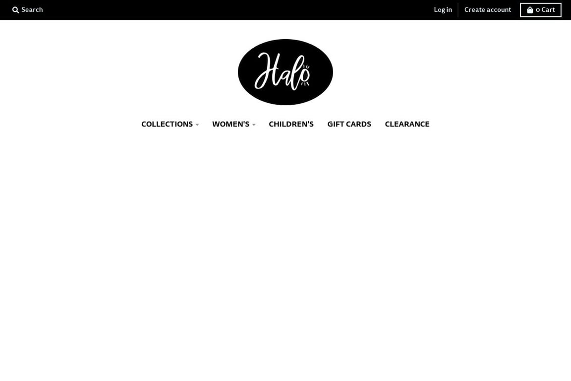 Halo Fitness homepage