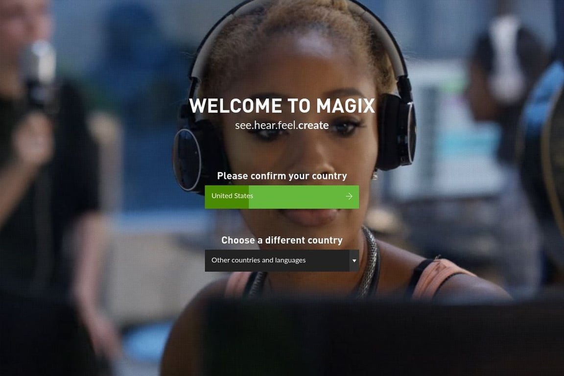 MAGIX Software & VEGAS Creative Software homepage