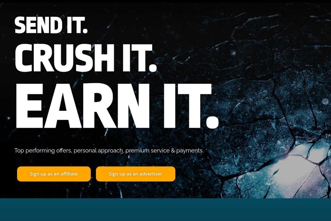 Rebll Network homepage