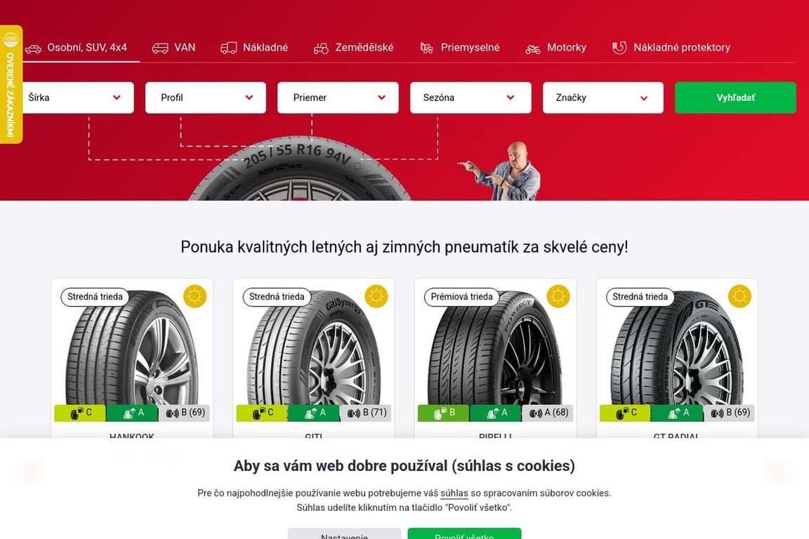 Pneuboss homepage