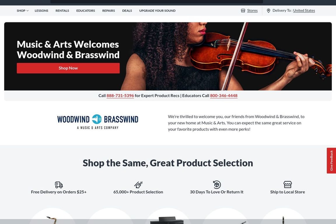 Woodwind & Brasswind homepage