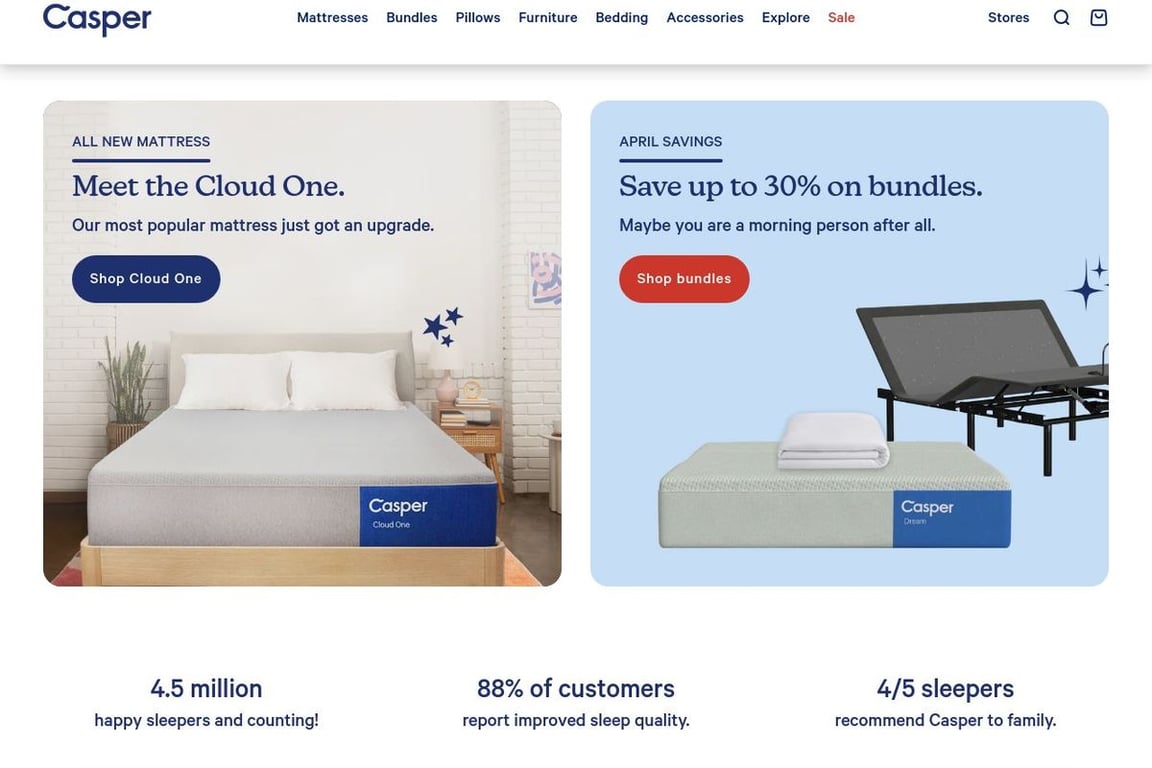 Casper Affiliate Program – CA homepage