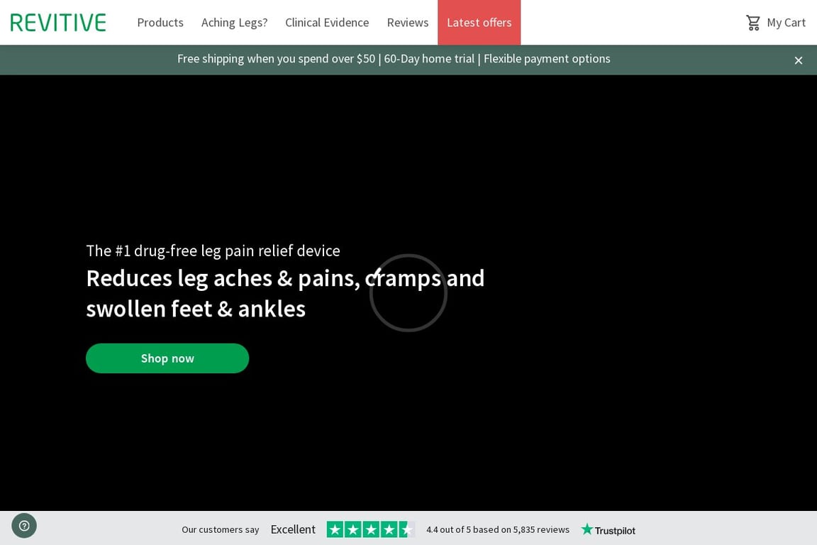 REVITIVE homepage