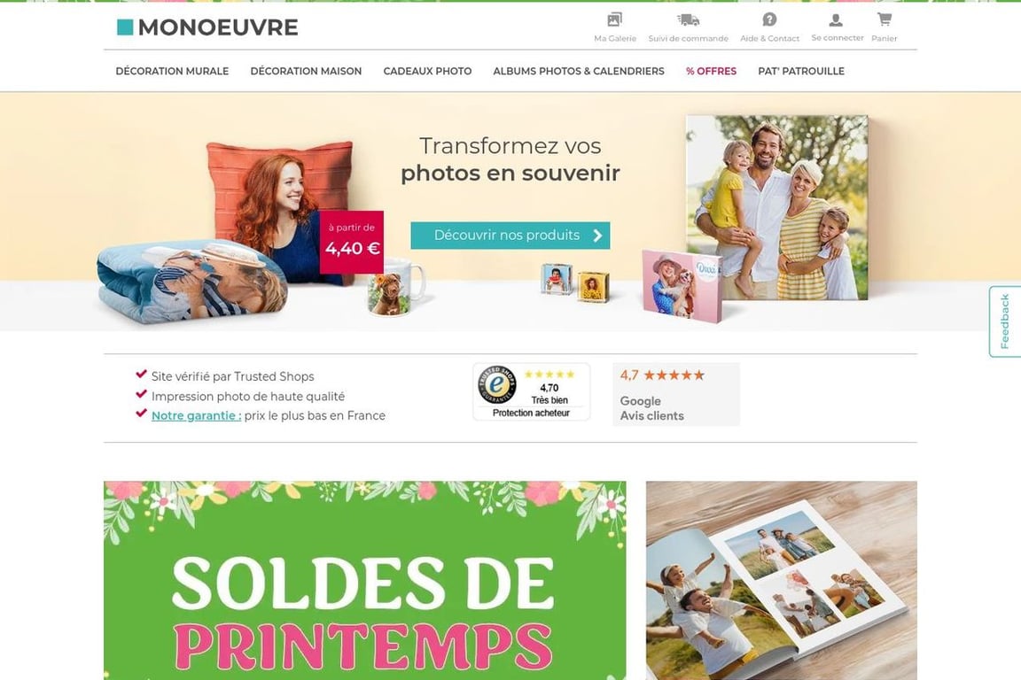 Monoeuvre homepage