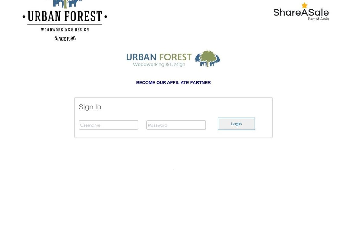 Quadra Ecommerce affiliate program signup page