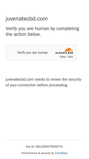 Juvenate CBD, LLC homepage