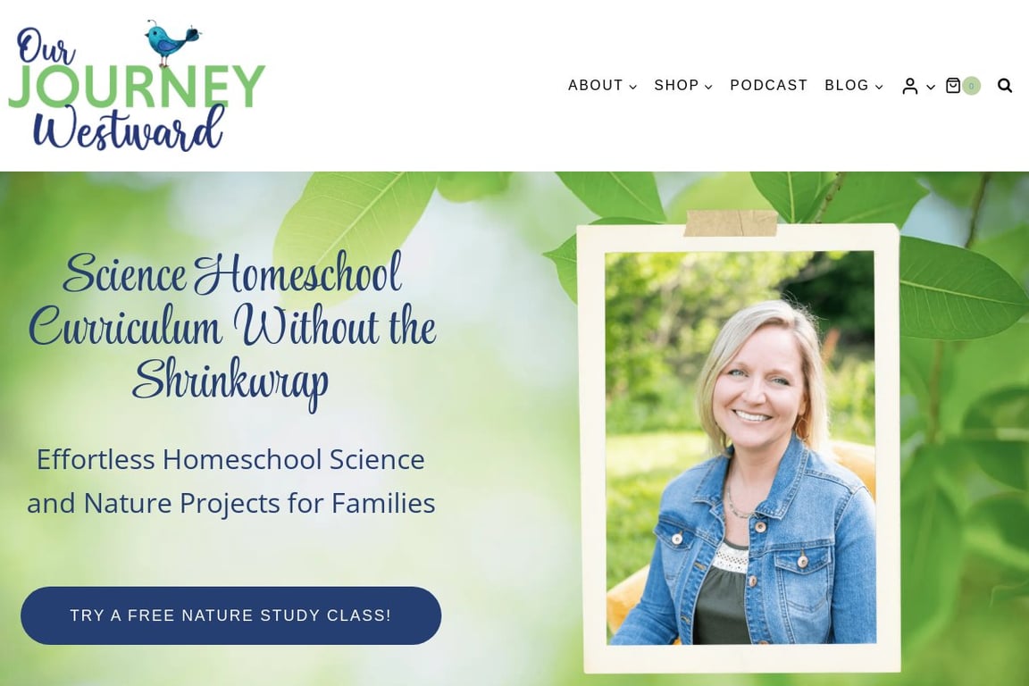 Our Journey Westward homepage