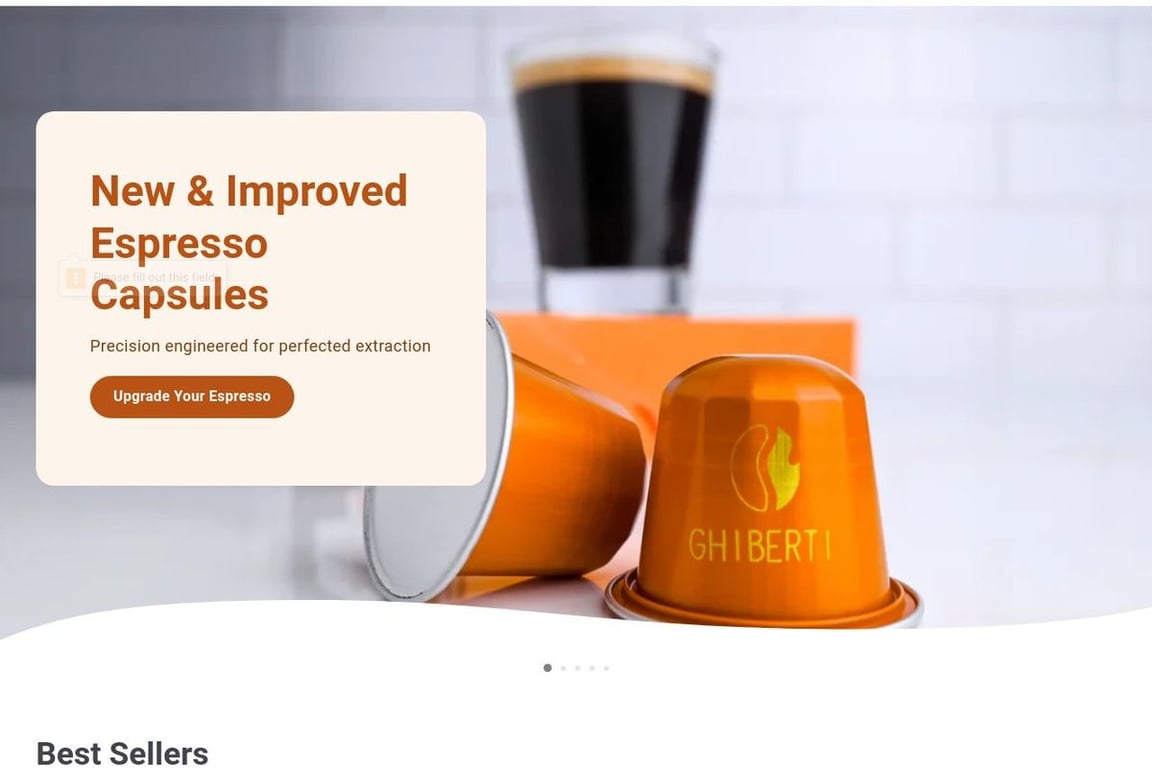 Fresh Roasted Coffee homepage