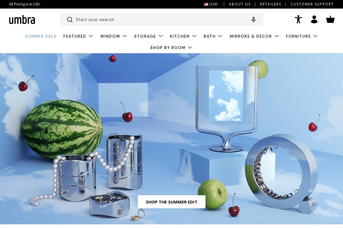 Umbra homepage