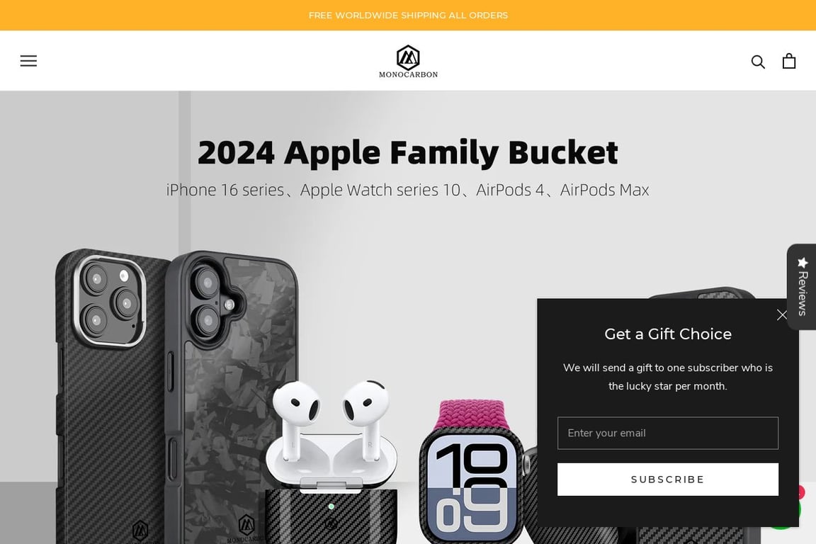 MONOCARBON homepage