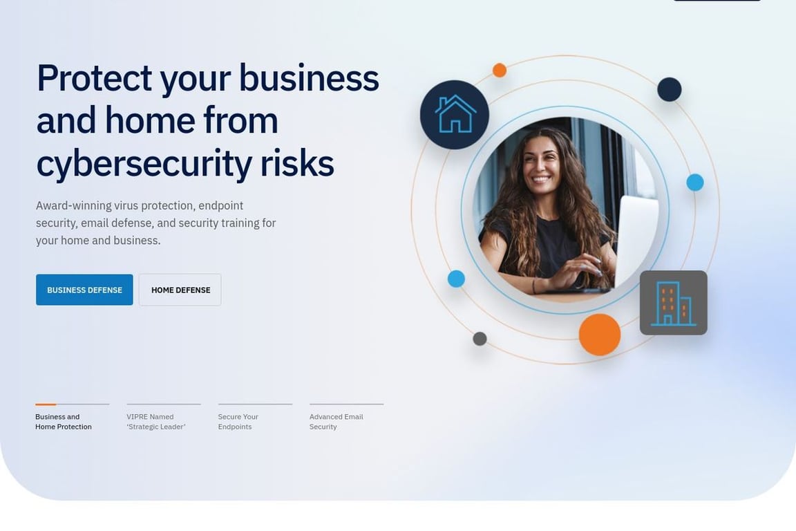 VIPRE Antivirus homepage
