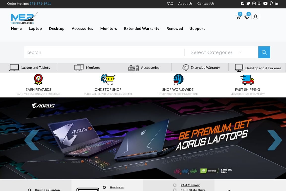 MichaelElectronics2 homepage