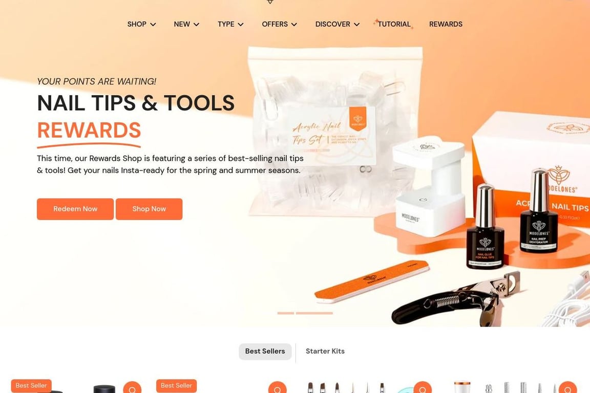 Modelones homepage