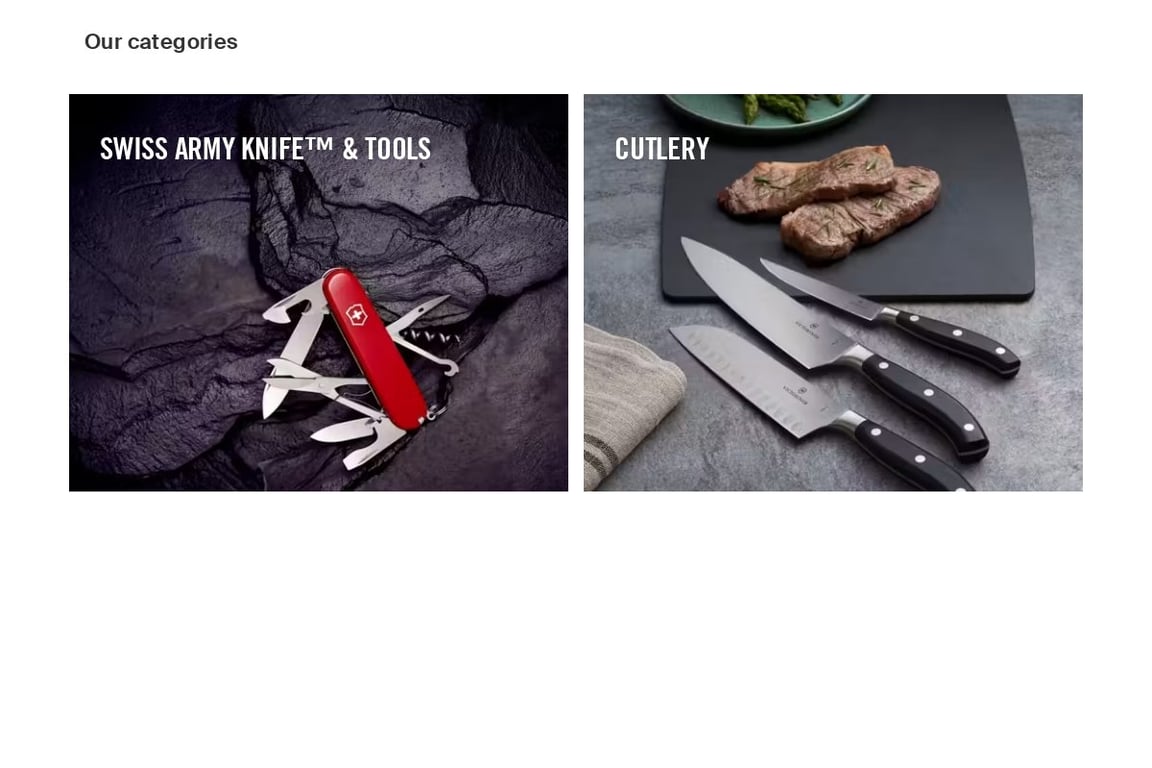 Victorinox US homepage