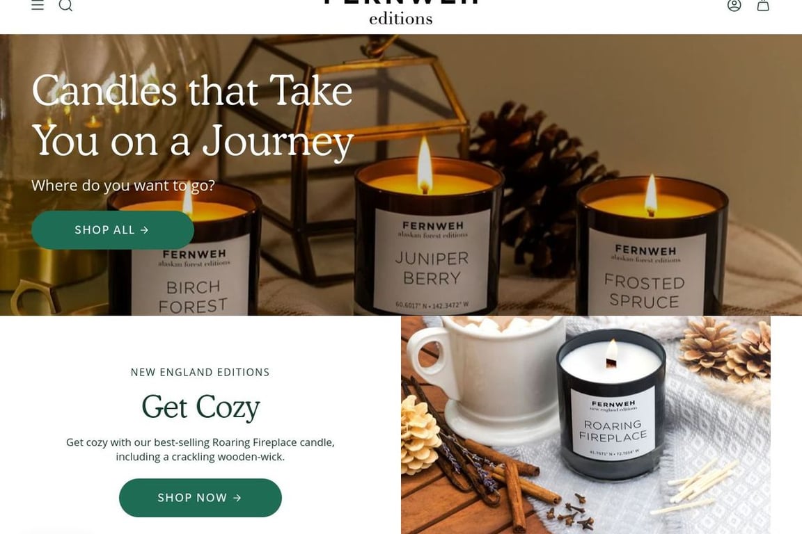 Fernweh Editions homepage
