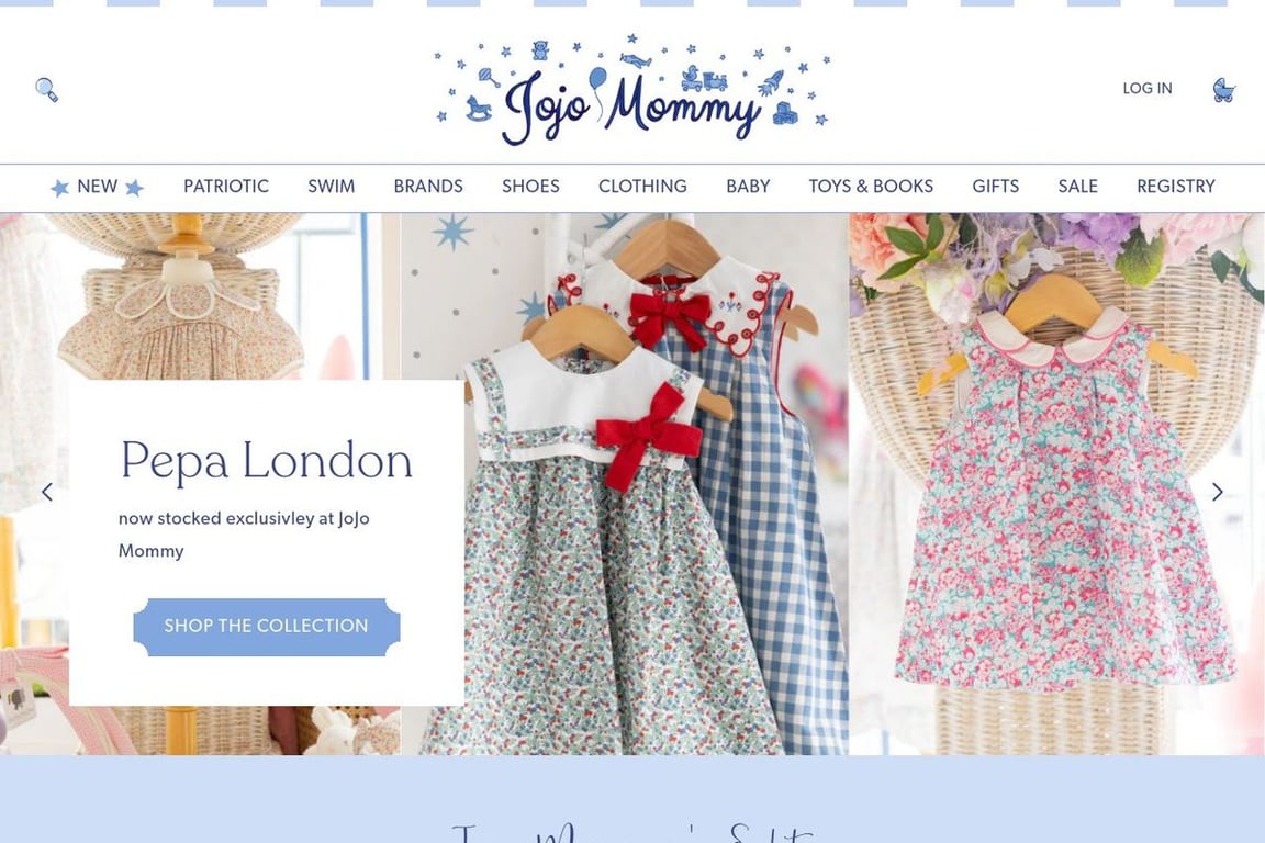JoJo Mommy homepage
