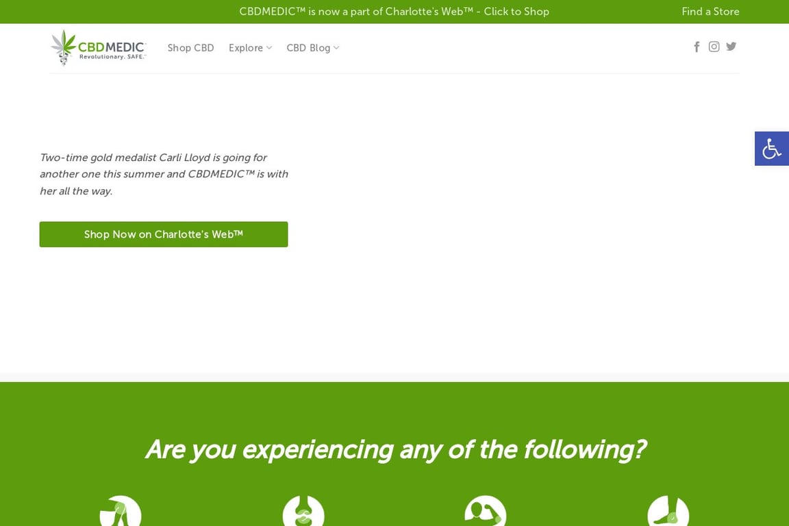 CBD Medic homepage