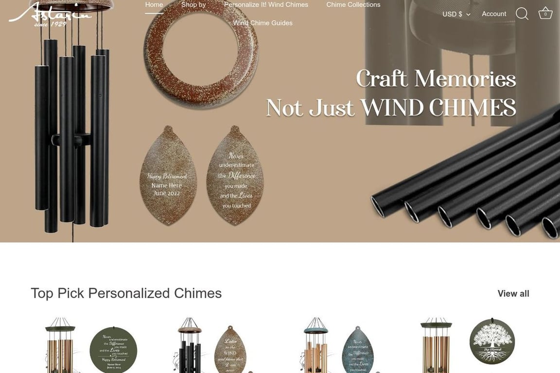 Astarin homepage