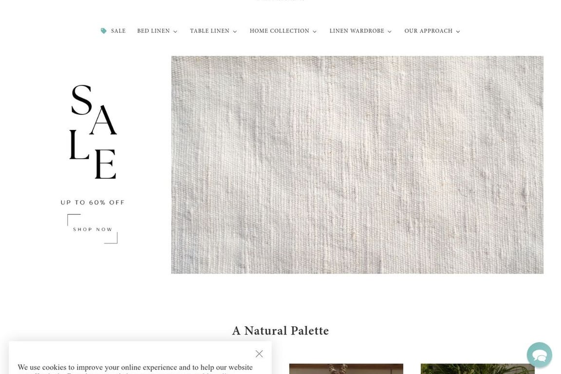 The Linen Worksa homepage