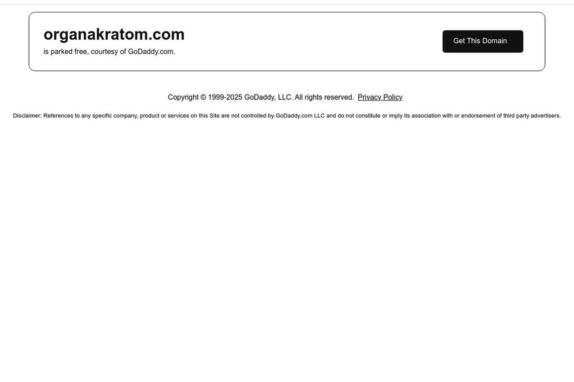 Organa Kratom homepage