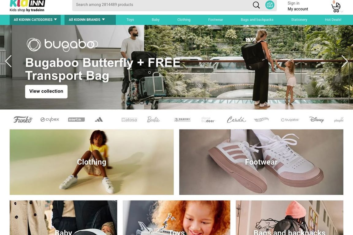 KidInn homepage