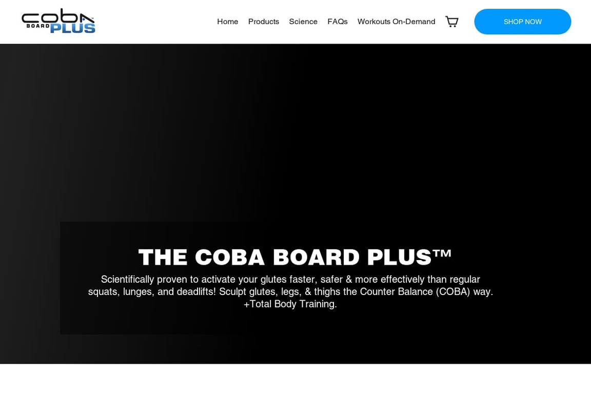 Coba Board homepage