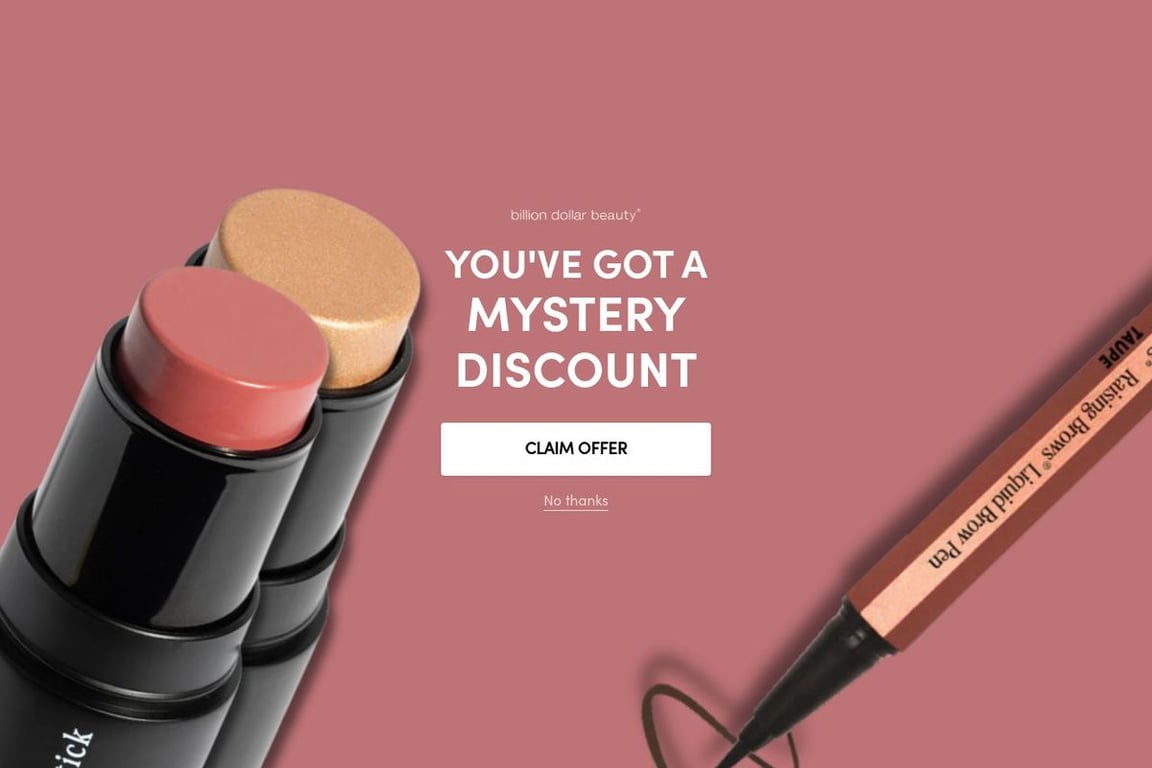 Billion Dollar Beauty (US) homepage