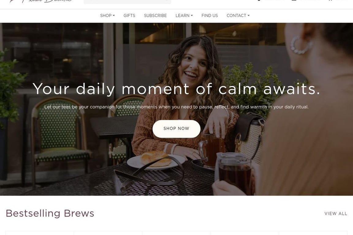 Plum Deluxe homepage