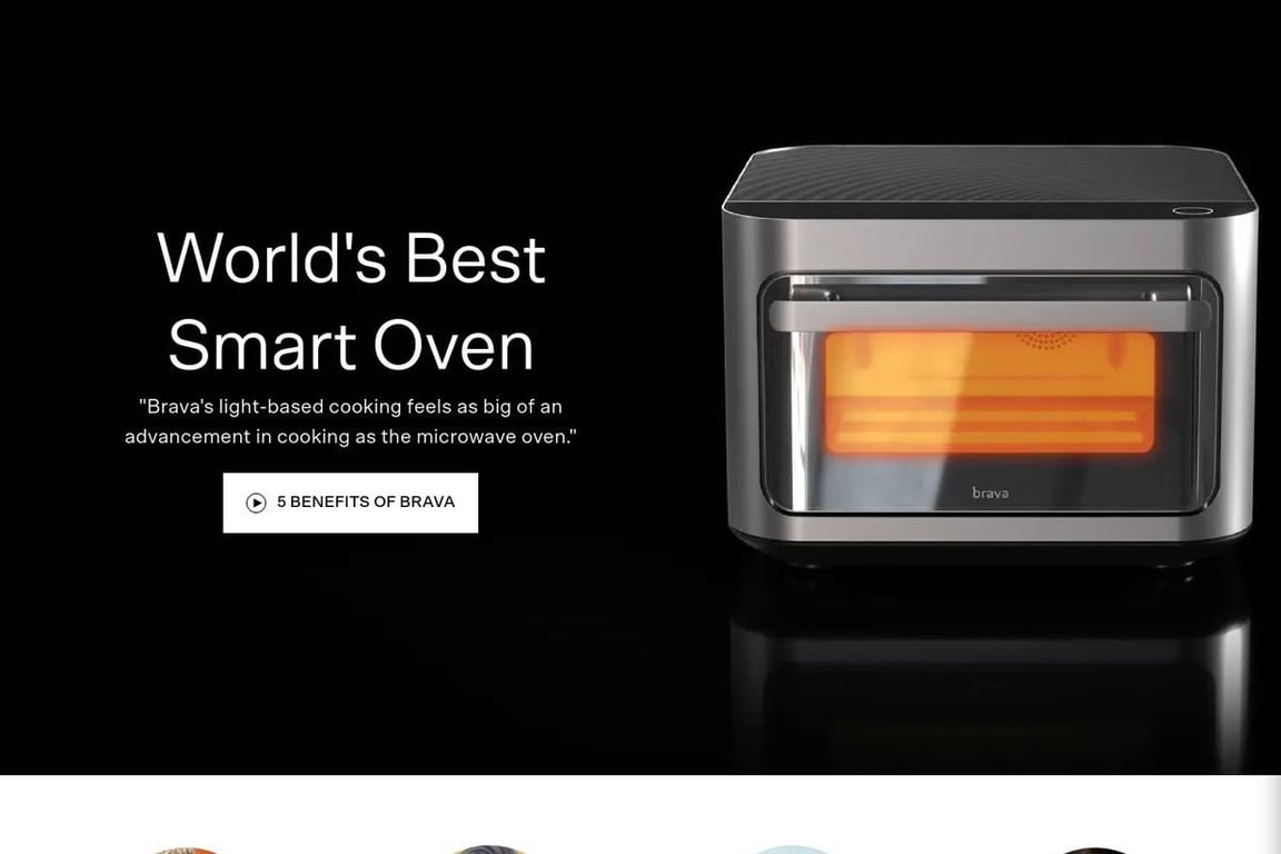 Brava Affiliate Program homepage