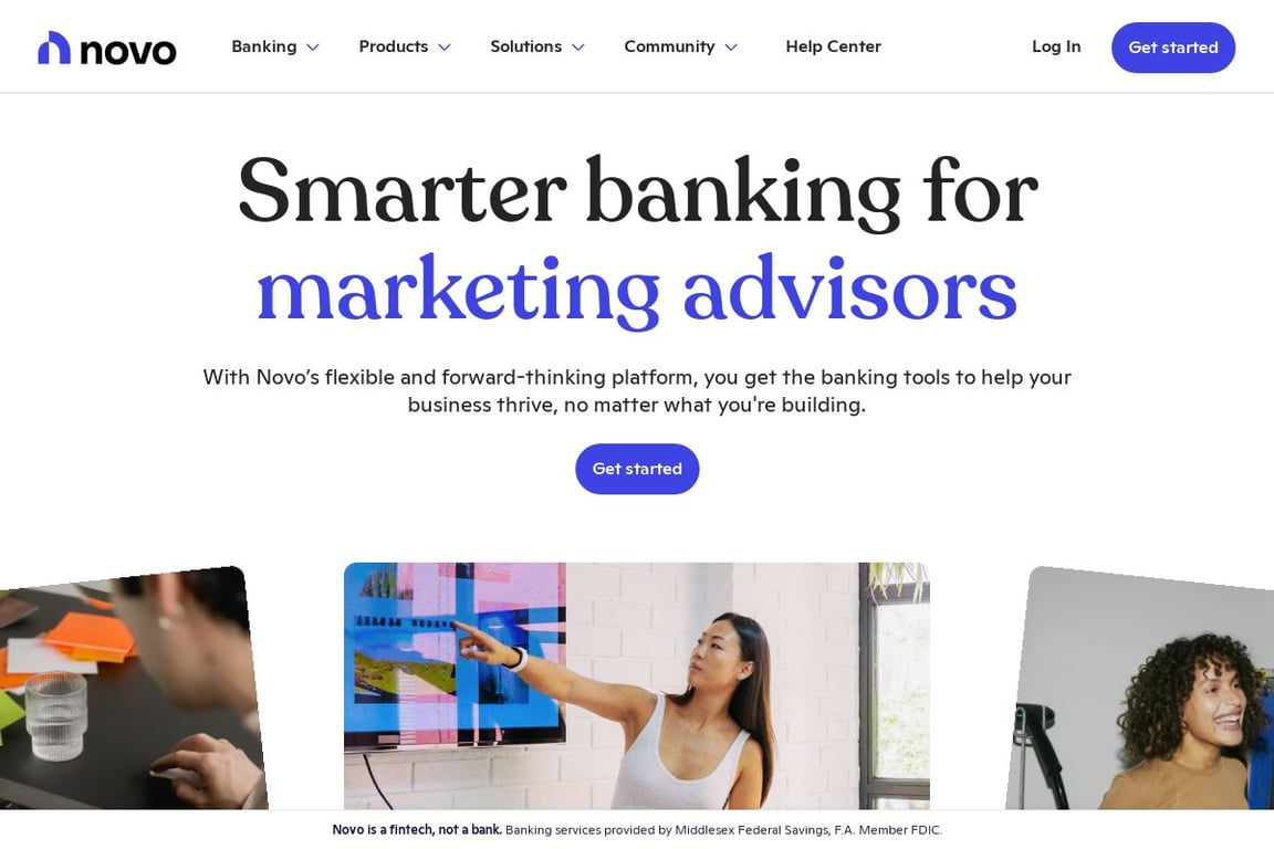 Novo homepage