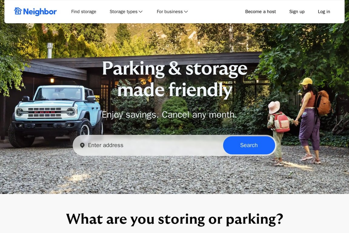 Neighbor homepage