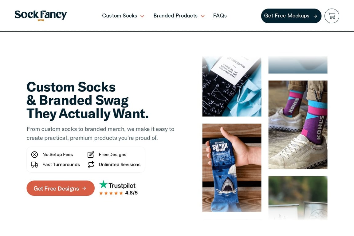 Sock Fancy homepage