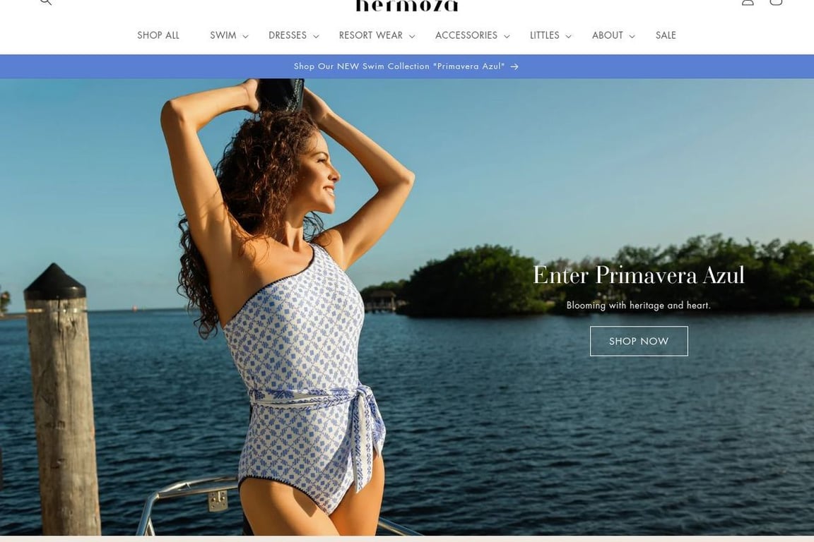 Hermoza homepage