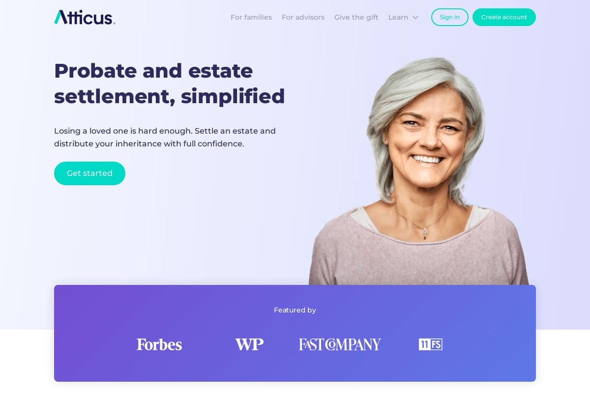 Atticus homepage