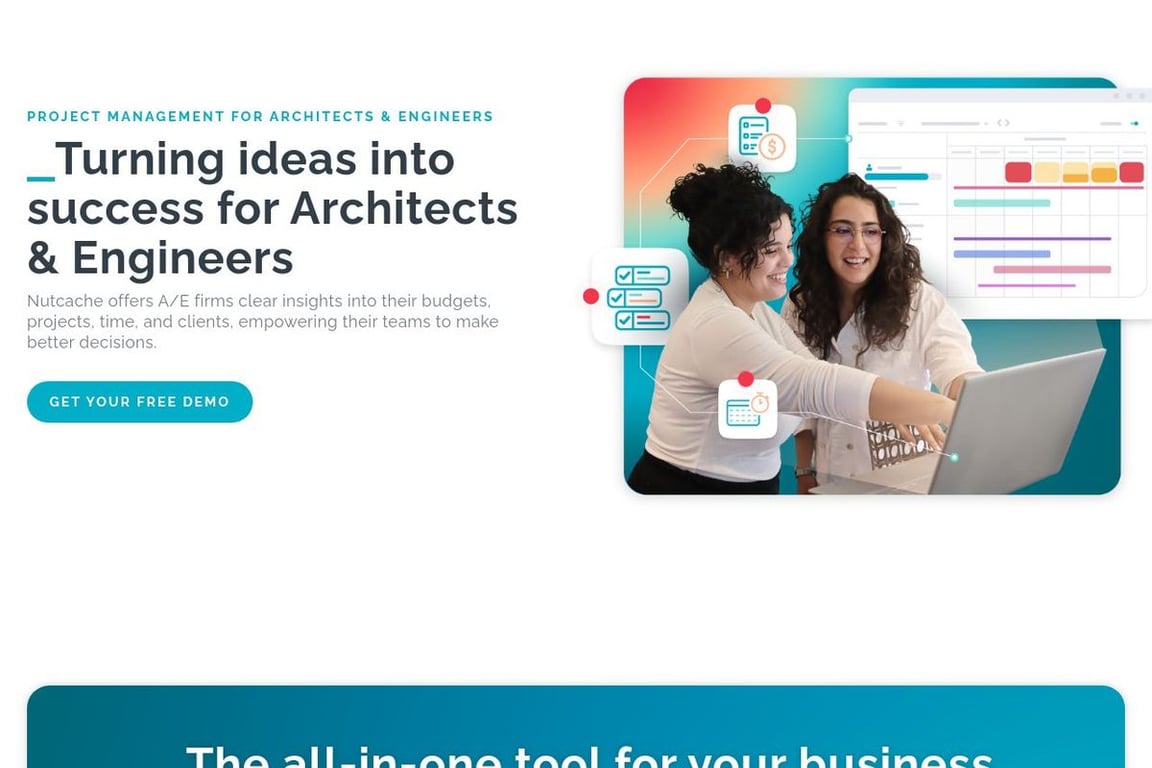 NutCache homepage