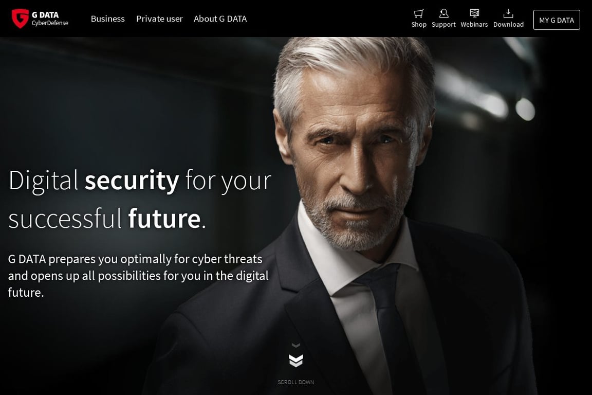 GDATA homepage