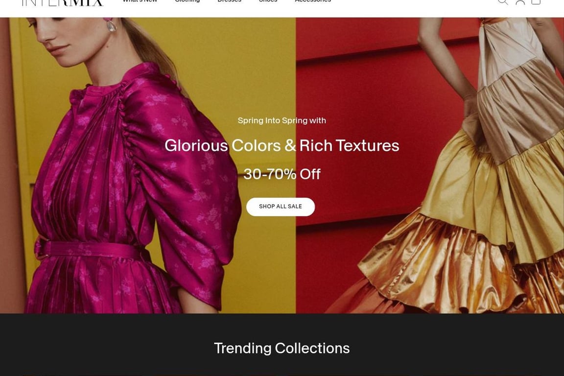 Intermix homepage