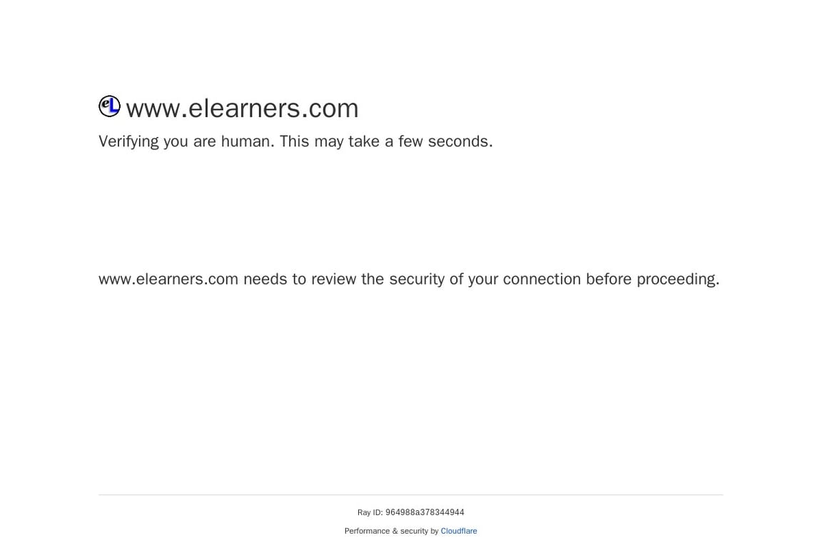 ELearners homepage