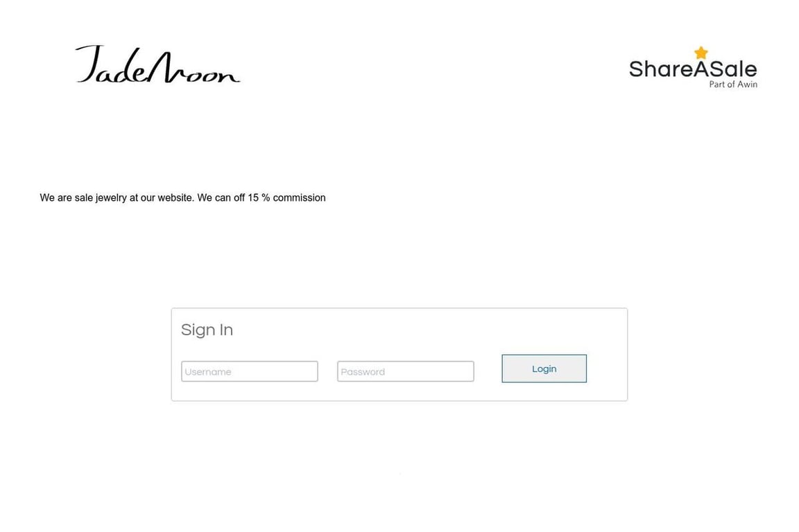 Jade Moon affiliate program signup page
