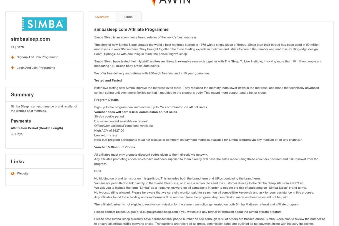 Simba Sleep Affiliate Program Everything You Need to Know (2024)