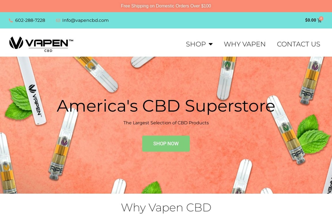 Pure Touch Botanicals homepage