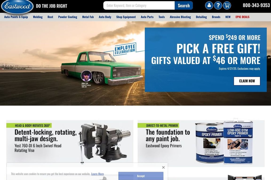 Eastwood homepage