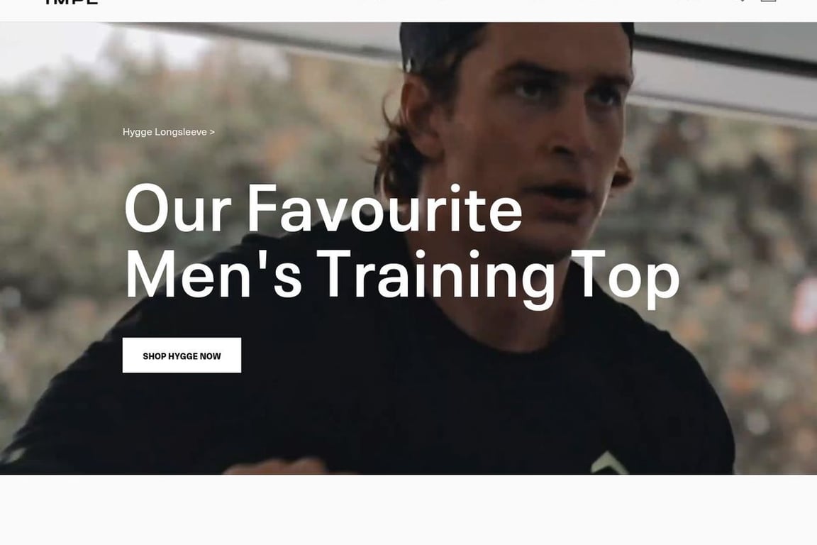 Temple Sportswear homepage