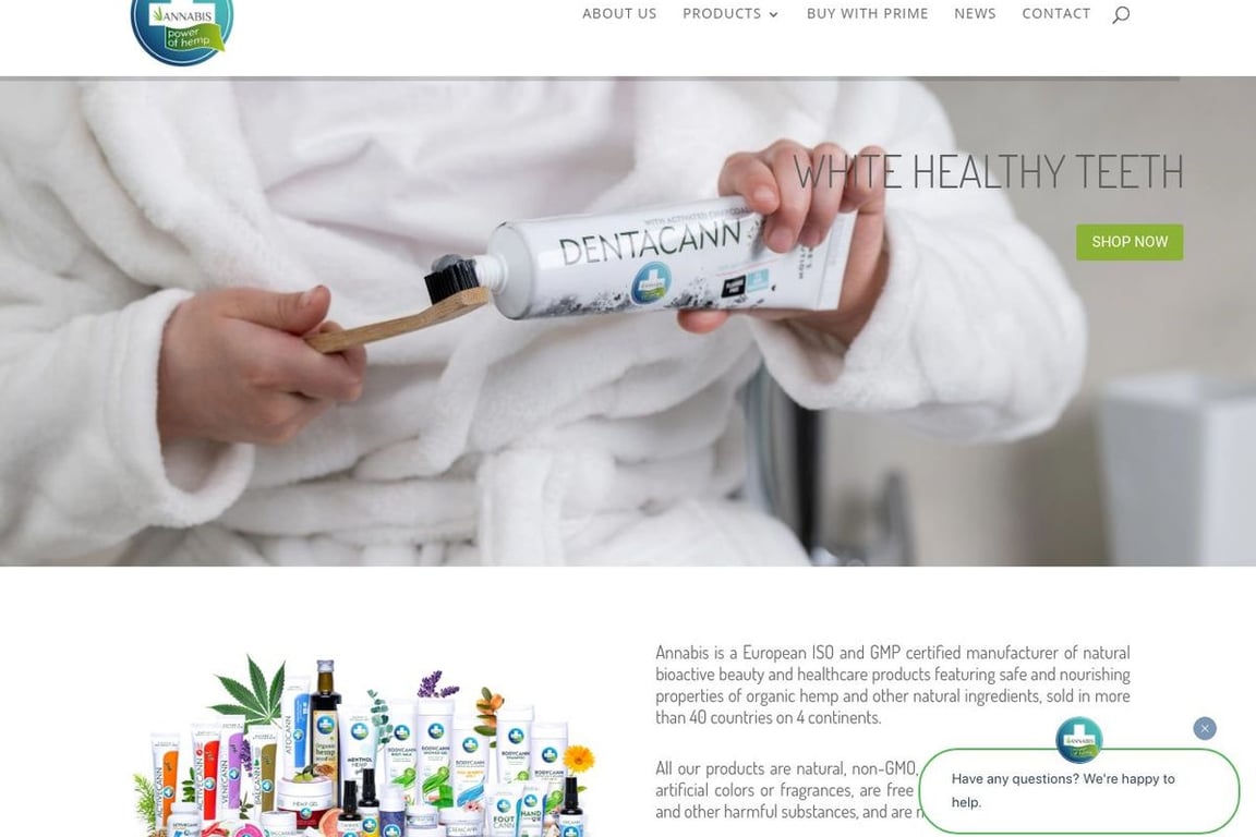 Annabis North America homepage