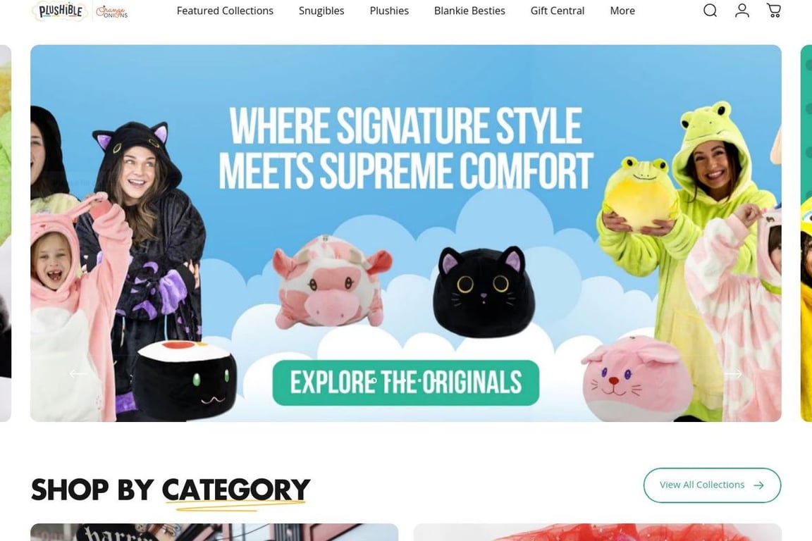 Plushible homepage